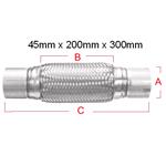 Exhaust Repair, Exhaust Repair 45X200X300MM Flexi, KAST