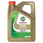 Engine Oils, Castrol Edge 0W20 Hyspec Titanium FST LL IV Fully Synthetic Engine Oil   4 Litre, Castrol