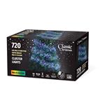 Christmas Lights, Classic Christmas 720 Multicolor Multifunction Cluster Lights, 