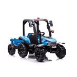 Gifts, Kids Electric Ride On Tractor Multi Terrain   24v Blue, Rev up