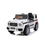 Kids Electric Cars, Mercedes G Wagon G63 Electric Ride On Car -12v White, Rev-up