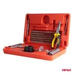 Emergency and Breakdown, 38 Piece Tubeless Tyre Repair Kit   For Permanent Repairs, AMIO