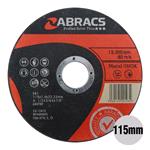 Cutting Wheels, Proflex Extra Thin Cutting Discs 115mm x 1.0mm INOX   Pack of 25, ABRACS