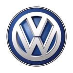 Official Volkswagen Campervan Kids Camping Chair - Pink logo