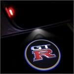 Car Logo Lights, GTR Car Door LED Puddle Lights Set (x2) - Wireless , 