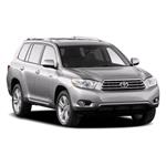 Toyota HIGHLANDER / KLUGER 2007 to 2014 tow bars and hitches