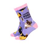 Gifts, I Prefer Dogs To People Socks   (Size: 4   7), Professor Puzzle