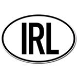 Driving in Europe, IRL Sticker Tri Colour, null