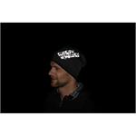 Hi Vis, Reflective Reversible Beanie   Black Silver, Safety Maker