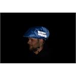 Hi Vis, Reflective Helmet Cover Blue, Safety Maker