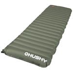Sleeping Bags and Bedding, Husky Funny Inflatable Sleeping Mat 10cm Insulating Layer   Khaki, HUSKY