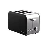Small Appliances, Sleek Toaster   Black, Streetwize