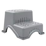 Caravan Accessories, Plastic Double Step Stool – Strong, Anti Slip, Stackable, 2 Step, Streetwize