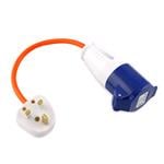 Extension Leads, 230V UK Hook Up Adaptor, Streetwize