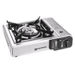 Camping Equipment, Portable Gas Stove with Piezo Electric Ignitor, Lampa