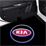 Car Logo Lights, Kia Car Door LED Puddle Lights Set (x2) - Wireless , 