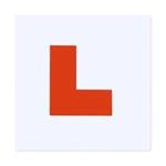 Learning To Drive, L Plates Self Adhesive   Pair, SUMMIT
