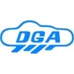 DGA Wind Deflectors for FORD KUGA (CX482) SUV, 2019 -, 5 Door ,2 pcs, A Type logo