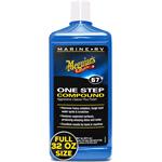 Cleaners and Degreasers, Meguiars Marine/RV One Step Compound Aggressive Cleaner Plus Polish - 946ml, Meguiars