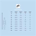 MDNS Pioneer Fullsuit 3|2mm Steamer Youth Wetsuit   Navy and Orange   Size 10 M