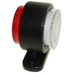 Towing Accessories, Maypole 12 24V LED Outline Marker Lamp & Reflex   Red White, MAYPOLE