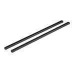 Roof Racks and Bars, Nordrive Helio Black Aluminium Roof Bars Set for Mitsubishi OUTLANDER III Van 2013 to 2021, NORDRIVE