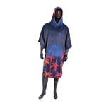 SUP Wear, MDNS Adult Poncho   Navy Palm UNO, MDNS