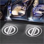 Car Logo Lights, Nissan Car Door LED Puddle Lights Set (x2) - Wireless , 