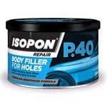 Body Repair and Preparation, ISOPON P40 Fibreglass Body Filler for Holes   250ml, ISOPON