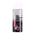 Paints, Promatic High Temperature Paint White   400ml, Promatic