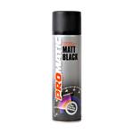 Paints, Promatic Matt Black   500ml, Promatic