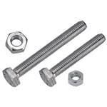 Screws, Wot Nots Set Screw & Nut   M4 x 20mm   Pack of 2, WOT NOTS