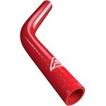 Silicone Hoses, Red Silicone Elbow 45° (1 1/4”) 32mm, Auto Silicone Hoses