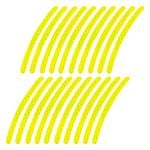 Exterior Tuning and Styling, Reflective Stickers for Car Wheels   20 Pack, AMIO