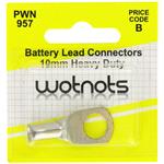 Car Battery Accessories, Battery Lead Connectors 10mm H Duty, WOT NOTS