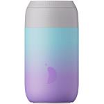 Reusable Mugs, Chilly's 340ml Series 2 Coffee Cup Ombre Twilight, Chilly's