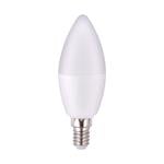 Smart Bulbs and Lights, Luceco Smart LED Candle 4.8W 470Lm Dimmable SES CCT, Luceco