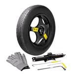 Spare Wheel Kits, 18" Alloy Spare Wheel Kit For Infiniti Q30 2015 Onwards | 145/80 R18, Lampa