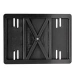 Registration Plates, Square Type Number Plate Holder   Black, AMIO