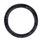 Steering Wheel Covers, Steering Wheel Cover   Charcoal Comfort Plush   37 39cm, AMIO