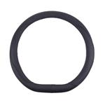 Steering Wheel Covers, D Shape Steering Wheel Cover   Black Sport   37 39cm, AMIO