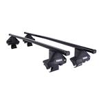 Roof Racks and Bars, Thule SquareBar Evo Roof Bars for Porsche MACAN SUV, 5 door, 2014 Onwards, with Normal Roof, Thule