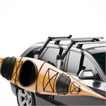 Roof Bar Accessories, Thule Hullavator Pro Kayak Rack with Gas Lift Assist, Thule