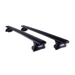 Roof Racks and Bars, Thule Wingbar Evo Roof Bars for Volvo V90 II Estate, 5 door, 2016 Onwards, with Solid Roof Rails, Thule