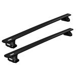 Roof Racks and Bars, Thule Wingbar Evo Roof Bars for Volkswagen CADDY IV Estate MPV/Van, 5/4 door, 2015 Onwards, with Fixed Points, Thule