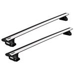 Roof Racks and Bars, Thule Wingbar Evo Roof Bars for Opel COMBO Box Body/Estate Van, 4 door, 2018 Onwards, with Fixed Points, Thule
