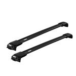 Roof Racks and Bars, Thule WingBar Edge Roof Bars for Volkswagen TOUAREG SUV, 5 door, 2010-2018, With Raised Roof Rails, Thule