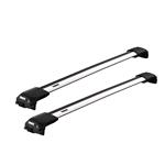 Roof Racks and Bars, Thule WingBar Edge Roof Bars for Nissan X-TRAIL SUV, 5 door, 2013 Onwards, With Raised Roof Rails, Thule