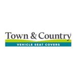 Town & Country 3D Stretch Universal Van Front Seat Cover - Black