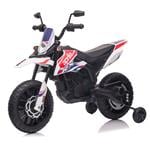 Toys, Xootz Electric Aprilia Motorbike - White, Xootz